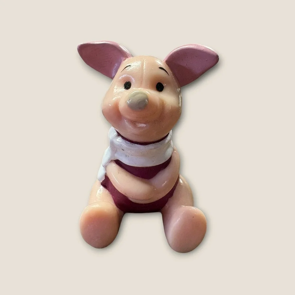 Disney Piglet Cake Topper Winnie the Pooh Party Decoration Figurine Collectible